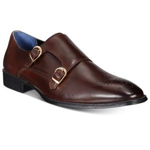 Bar III Carrick Monk Strap Men’s leather shoes